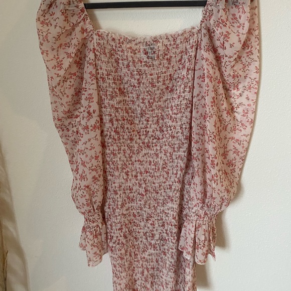 Polly BNWOT Azure floral dress holiday dress long sleeve dress - Picture 5 of 6